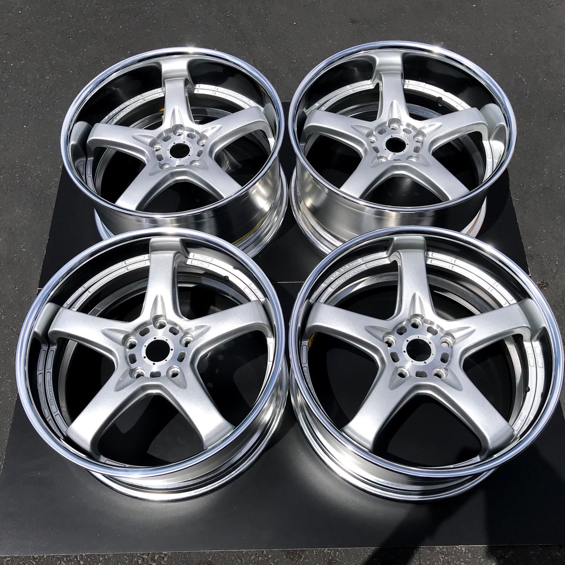 RH PRO R5 19x8.5 19x9.0 5x120 (Made In Japan) E46 BMW // E90 3 Series // Bimmer Hamann volk Racing Hartge