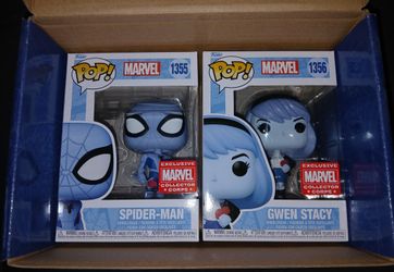 Marvel Collector Corps "Spider-Man Blue" Funko Pop Exclusive