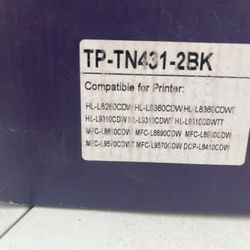 New ink toner For Printer TP-TN431-2BK