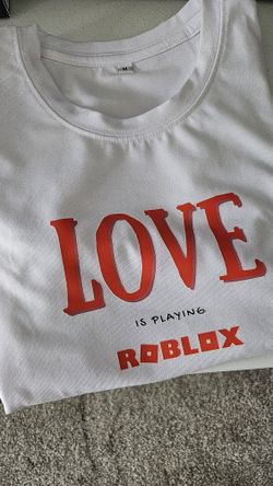 Roblox TShirt - Love Is Playing Roblox Gamer Tee