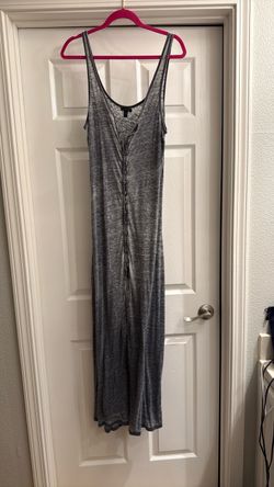 Long gray dress/cover up