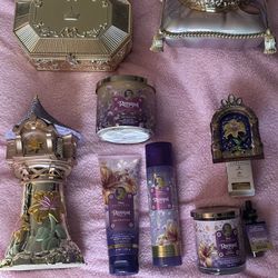 Bath & Body Works Princess Aurora & Rapunzel + Music Box