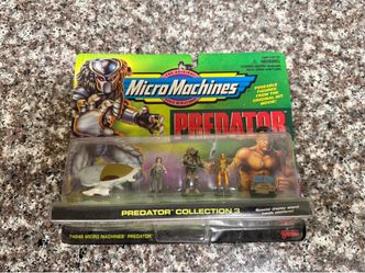 1996 micro machines predator collection 3