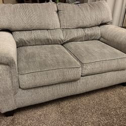 Grey Loveseat Couch