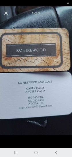 Seasoned firewood