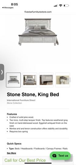 Kind Size Bed Frame