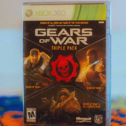 Xbox 360 - Gears Of War - Tripple Pack (CIB)