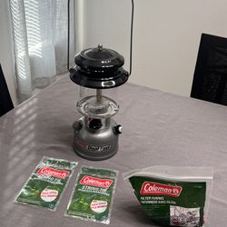 Coleman 425 grill & dual flame lantern