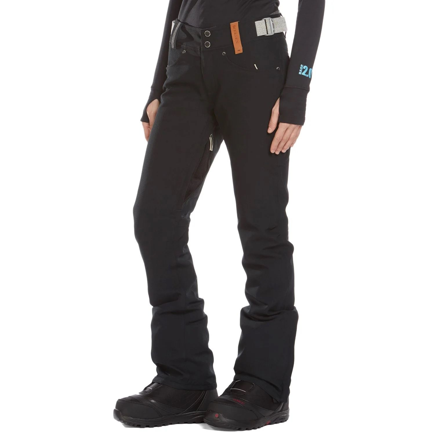 Holden Women Snowboard Ski Pants Size Small Black Color