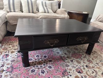 Quality solid wood coffee table
