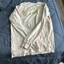 Pink Yellow Gold Long Sleeve Size M