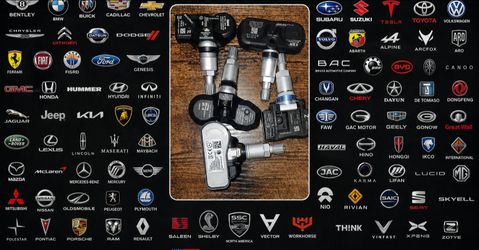 TPMS Tire Pressure Monitor Sensors Set of 4