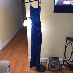 $40 Navy Blue Dress Size Extra Small