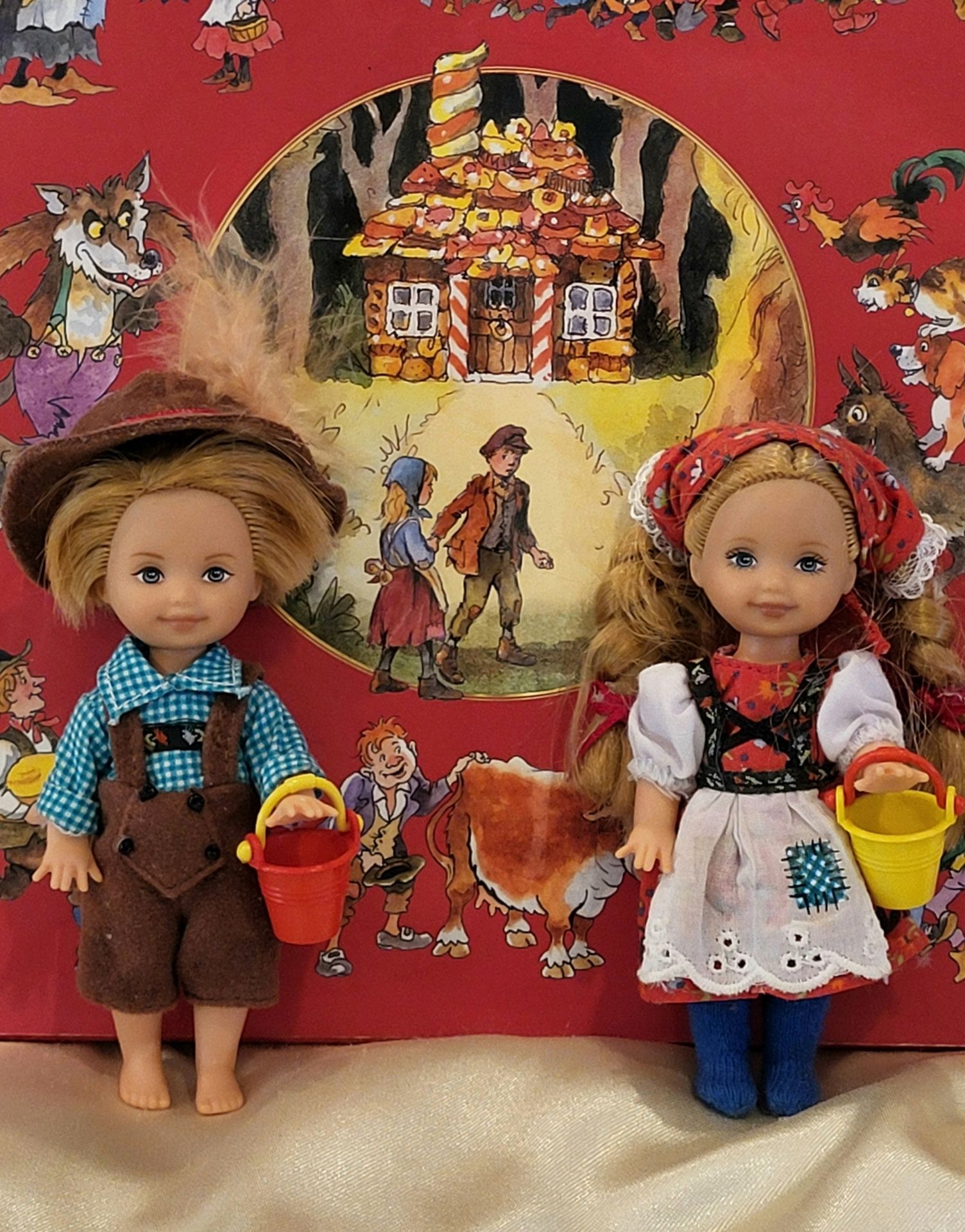 Hansel & Gretel 4” Collector Dolls