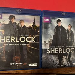 Sherlock Seasons 1 And 2 Blu Ray