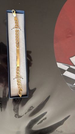 Esclava de oro 14k en diamantada