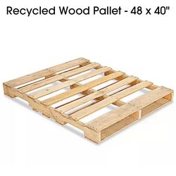4 Way Recycled Wood Pallet- 48 x 40" for sale