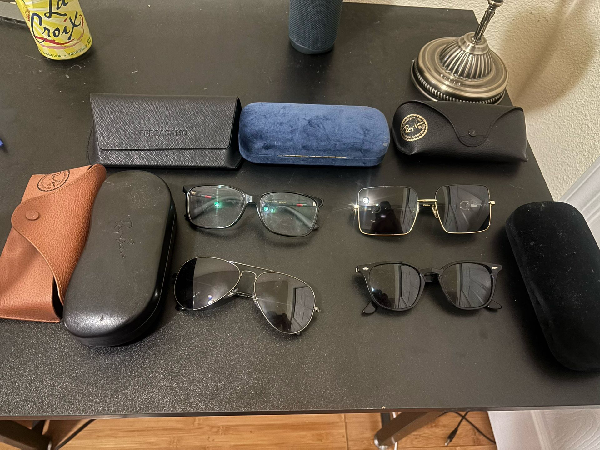 Prescription Sunglasses. Ray Bans , Gucci , Ferragamo