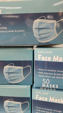 Face mask 3Ply $4.00 - BOX of 50