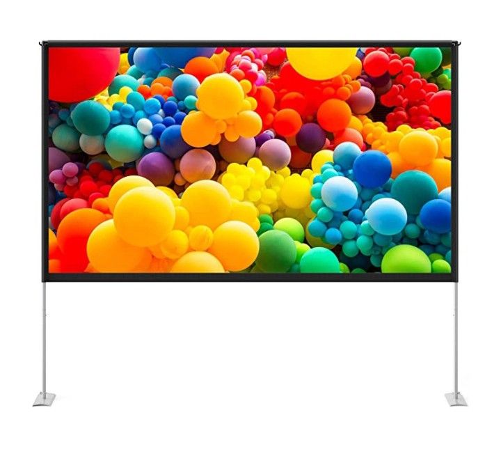 New Projector Screen With Stand