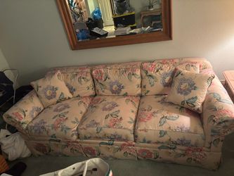 Floral Couch