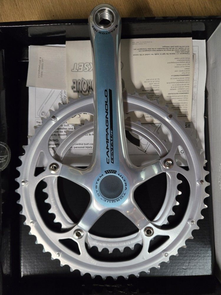 Campagnolo Centaur Ultra Torque 39/53 170 mm 10 Speed Crankset - Brand New