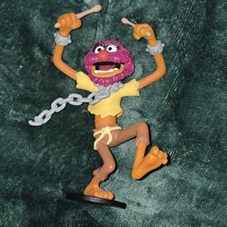 Disney Parks The Muppets Animal Figure Jim Henson 3.75" Cake Topper Toy Plastic