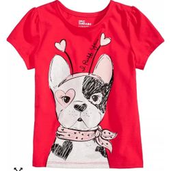 Epic Threads Puppy Dog T-Shirt, Girls size 4t.  