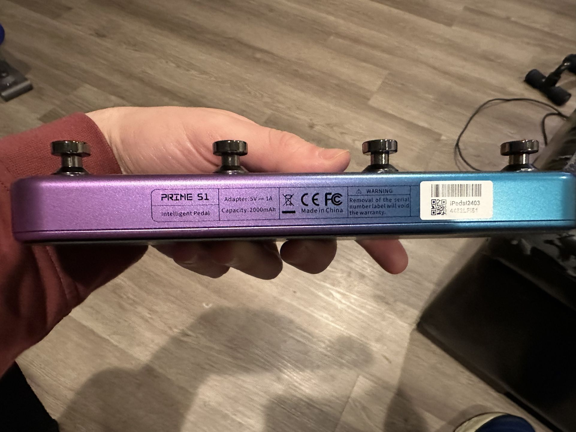 Prime S1 Multi Effects Unit And Footswitch