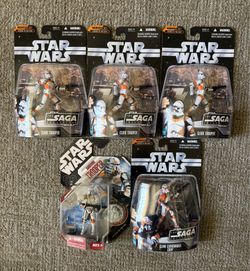 Star Wars Utapau 212th Attack Battalion Clone Trooper Lot 5 Figures