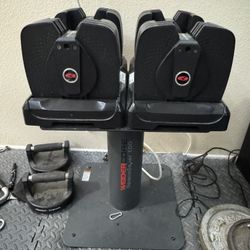 Bowflex Bumbells 60 Pounds Each 