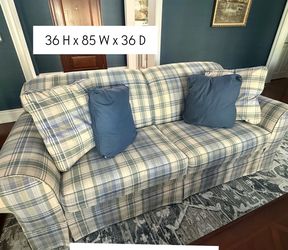 FREE! GREAT CONDITION! Sofa Cotton/Denim