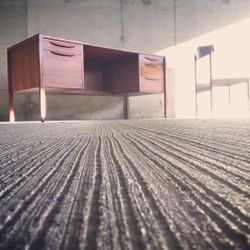 Vintage 1950’s Jens Risom Mid Century Modern Walnut Executive Desk.