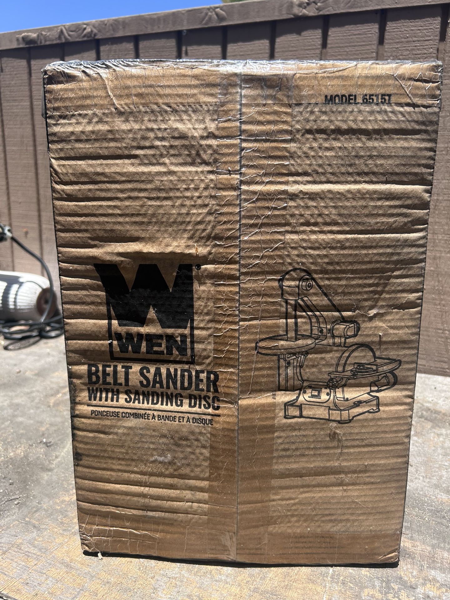 WEN - 1 in X 30 in Belt Sander 5 Inch Sanding Disk - 6515T - NEW