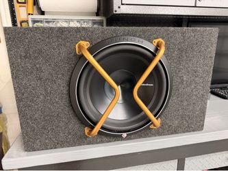 Rockford Fosgate Punch P3 12” Subwoofer in Ported Box