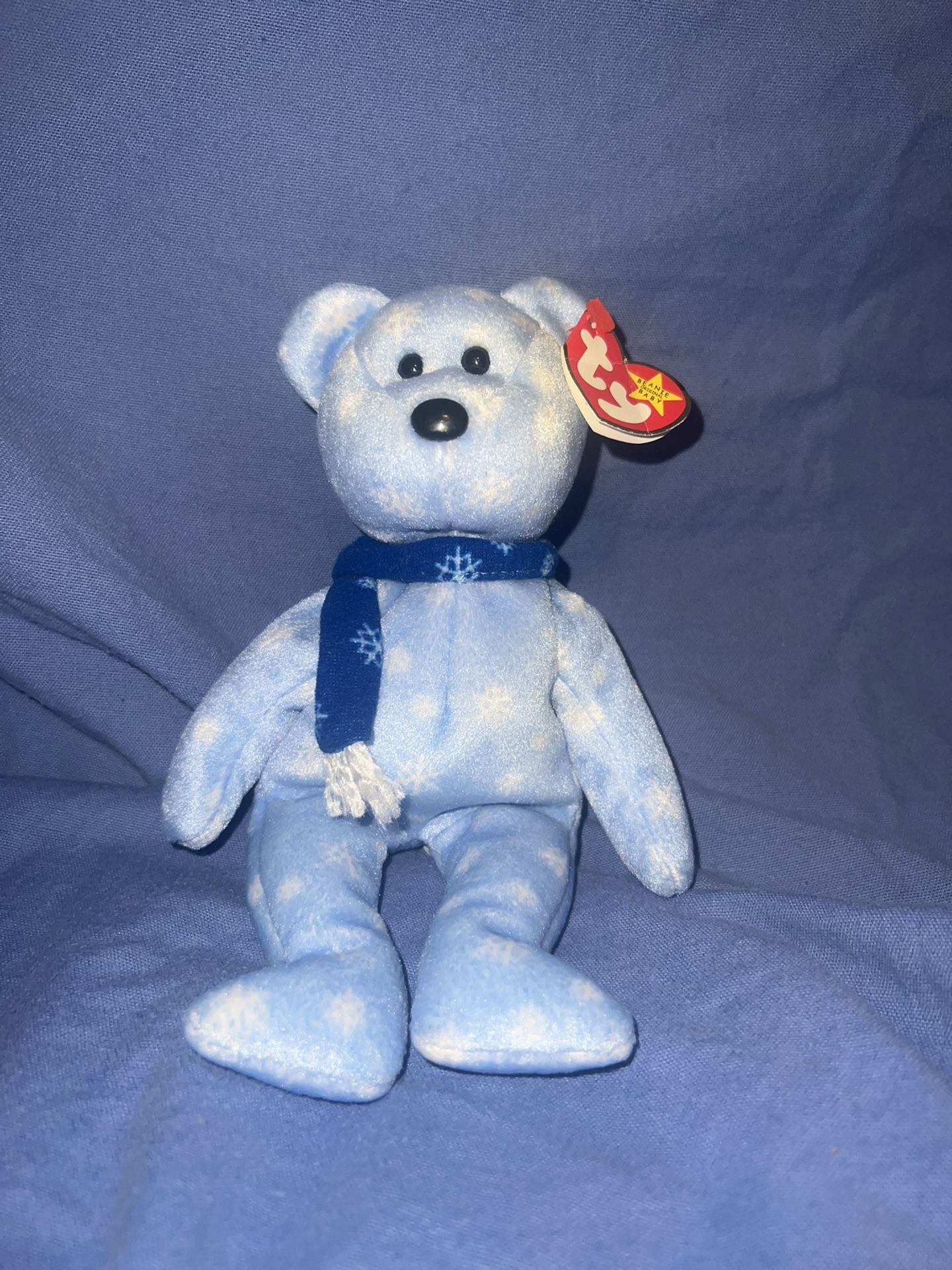 1999 Holiday Bear Beanie Baby