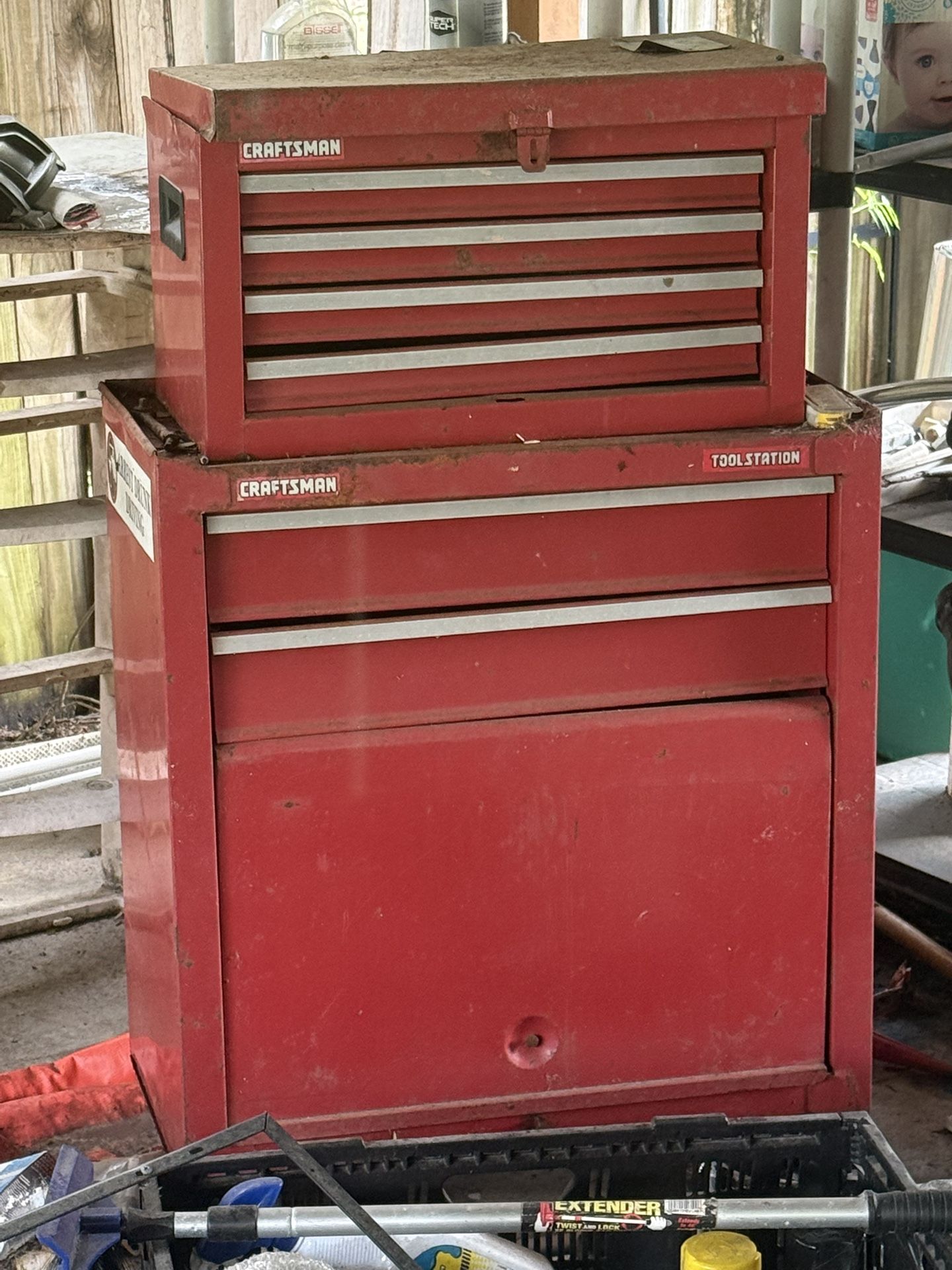 CRAFTSMAN VINTAGE ROLLING TOOL BOX