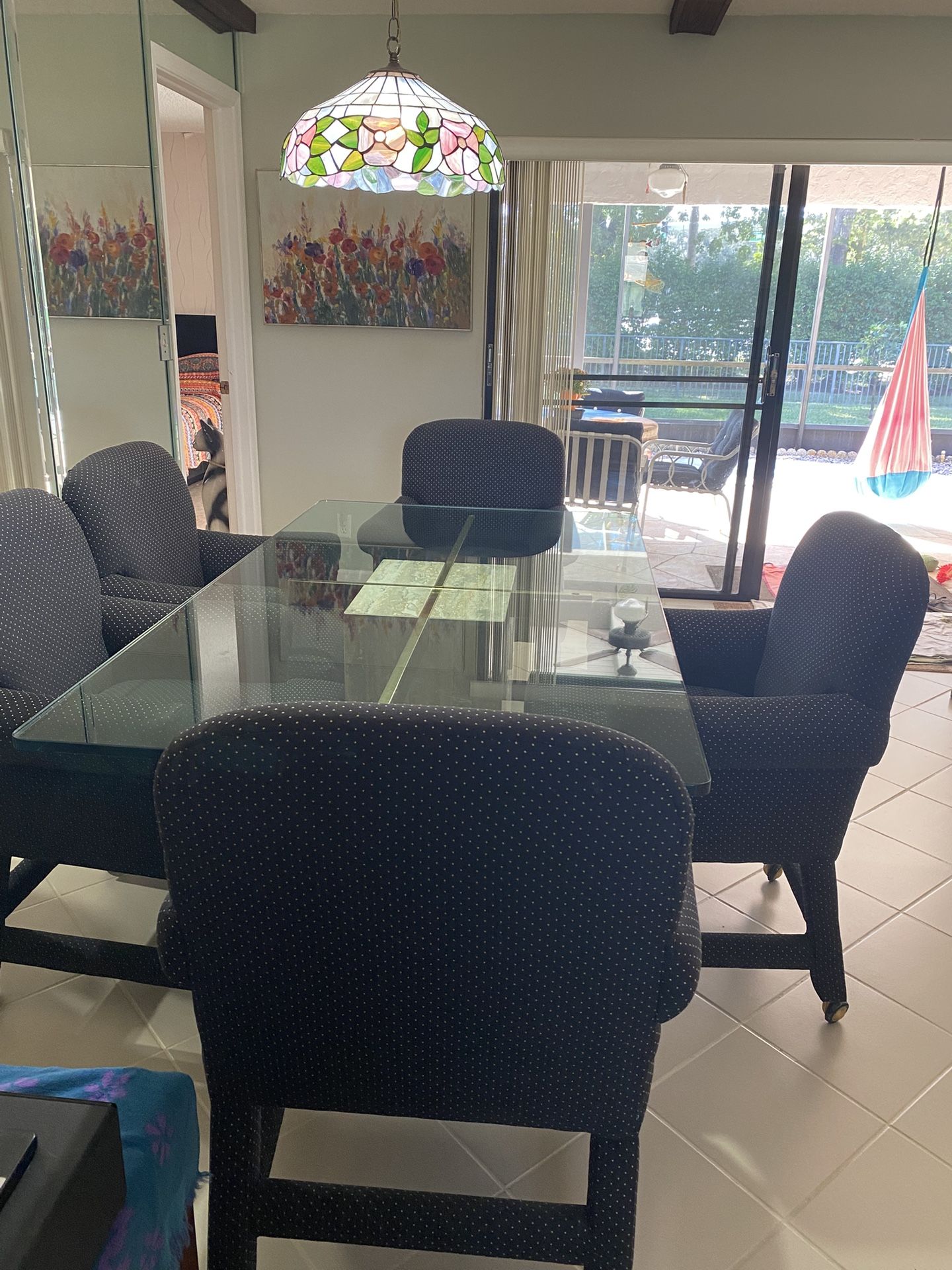 Dining Table And Five Chairs