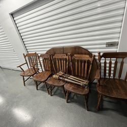 Extendable Wood Table