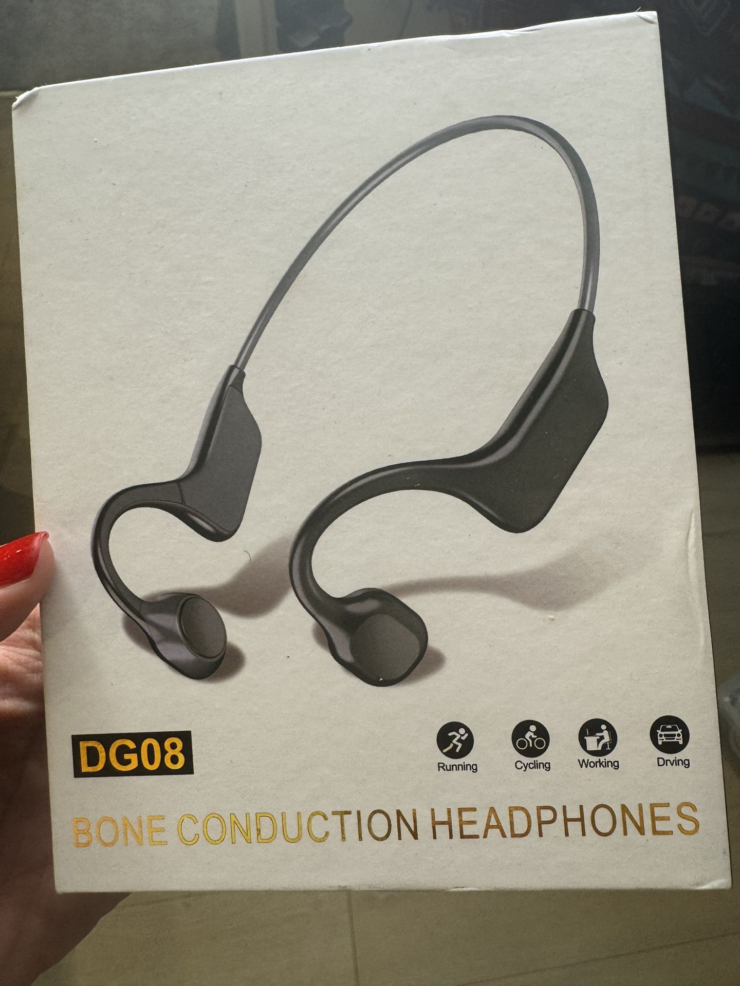 Bone Conduction Headphones Workout, Wireless Sport Headphones Bluetooth