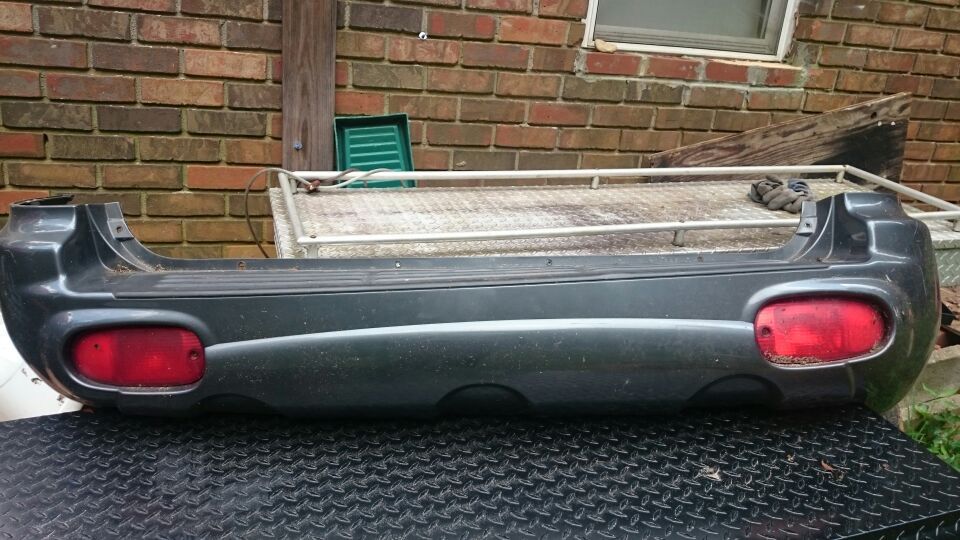 2002 HYUNDAI SANTA FE REAR BUMPER