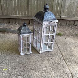 outdoor Light/candle Holder Place 