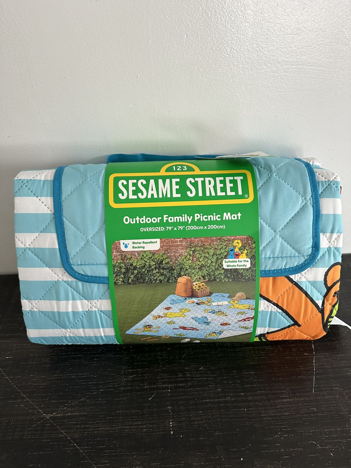 Sesame Street Picnic Blanket New 