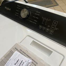 Gas Dryer And Washing Machine 