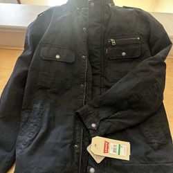 Levi’s Black Work Jacket XL
