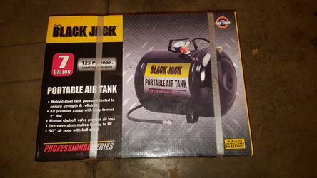 New Black jack 7 gallon portable air tank