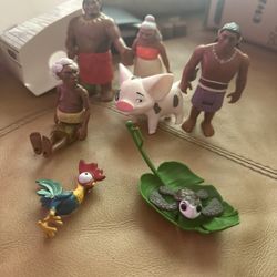 Moana Cake Topper Figures