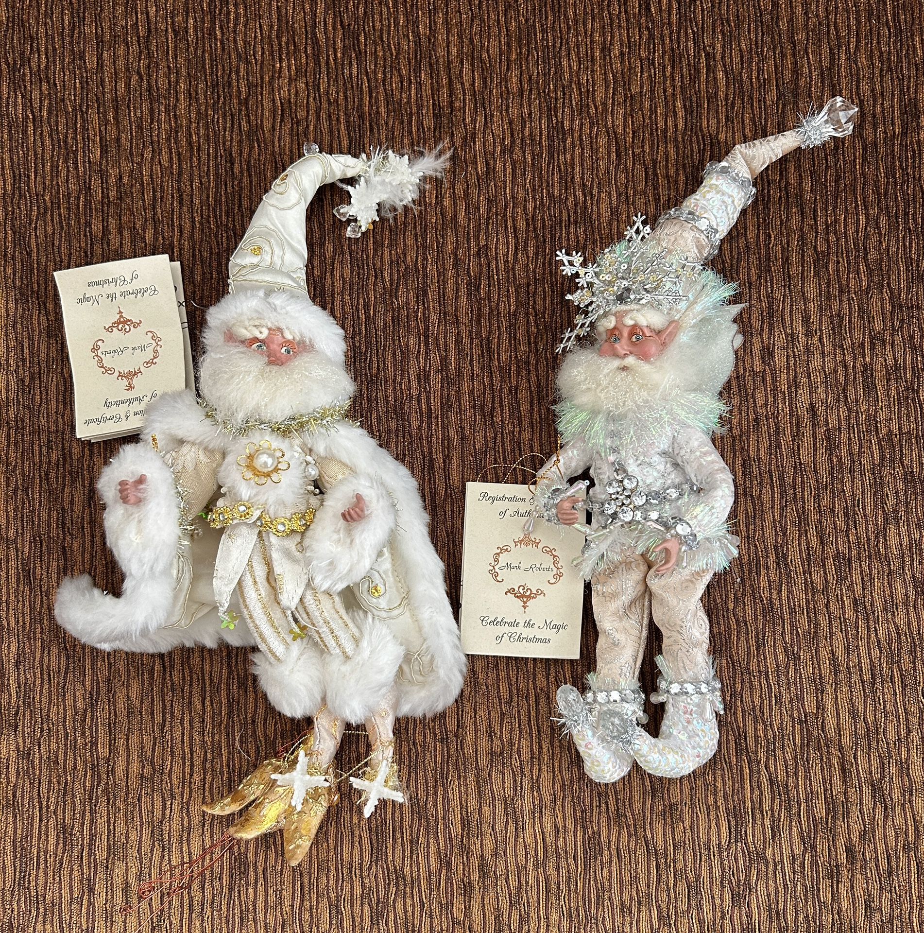Vintage and Retired Mark Roberts Christmas Fairies