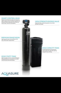 Aquasure Water Softener Systems new never used