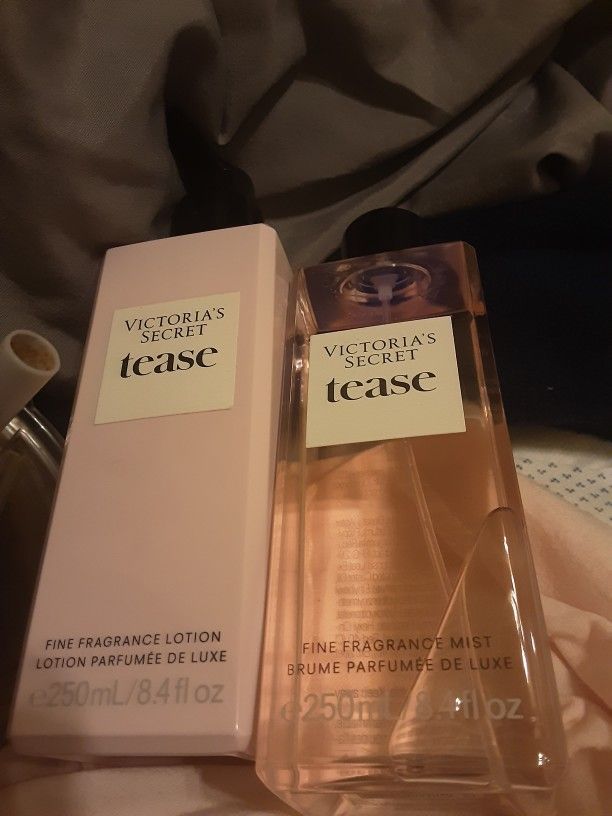 Brand New Victoria Secret Tease Spray And Lotion Set